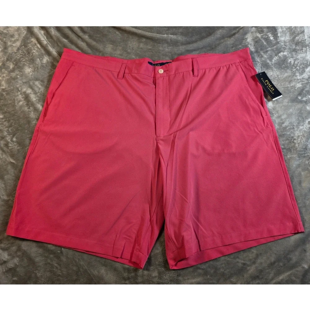 Polo Ralph Lauren Golf Classics Performance Stretch‎ Shorts Mens 44B Pink NWT